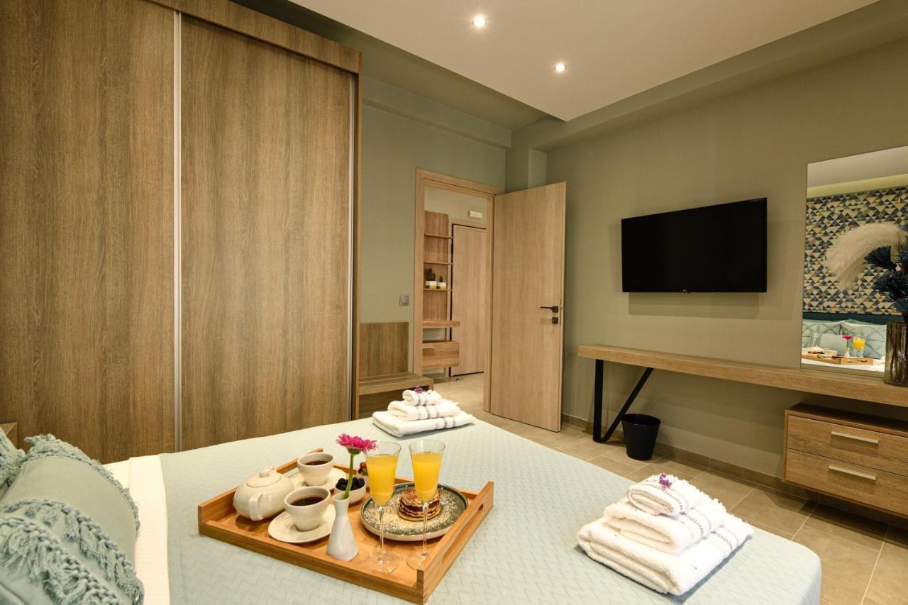 Sunny Luxury Suite Grey カヴァラ エクステリア 写真